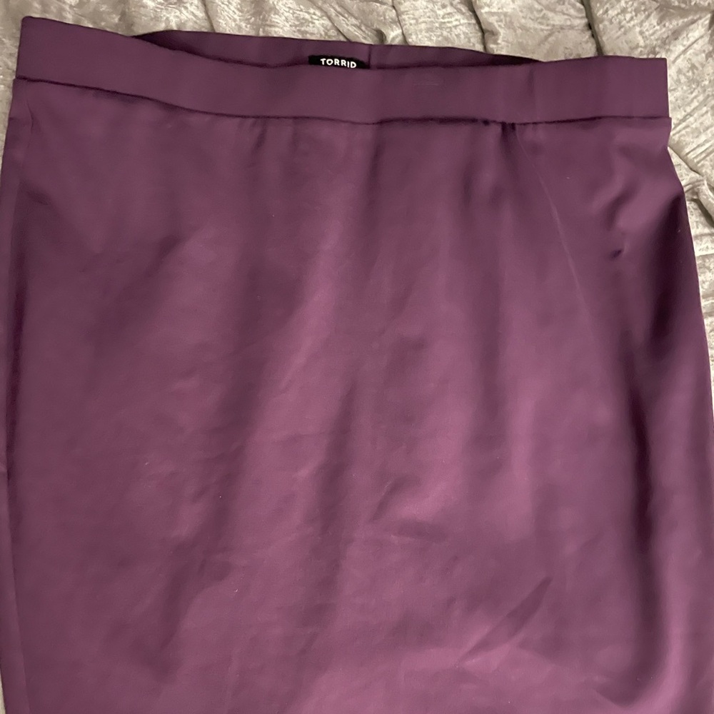 Purple skirt, 3x, Torrid